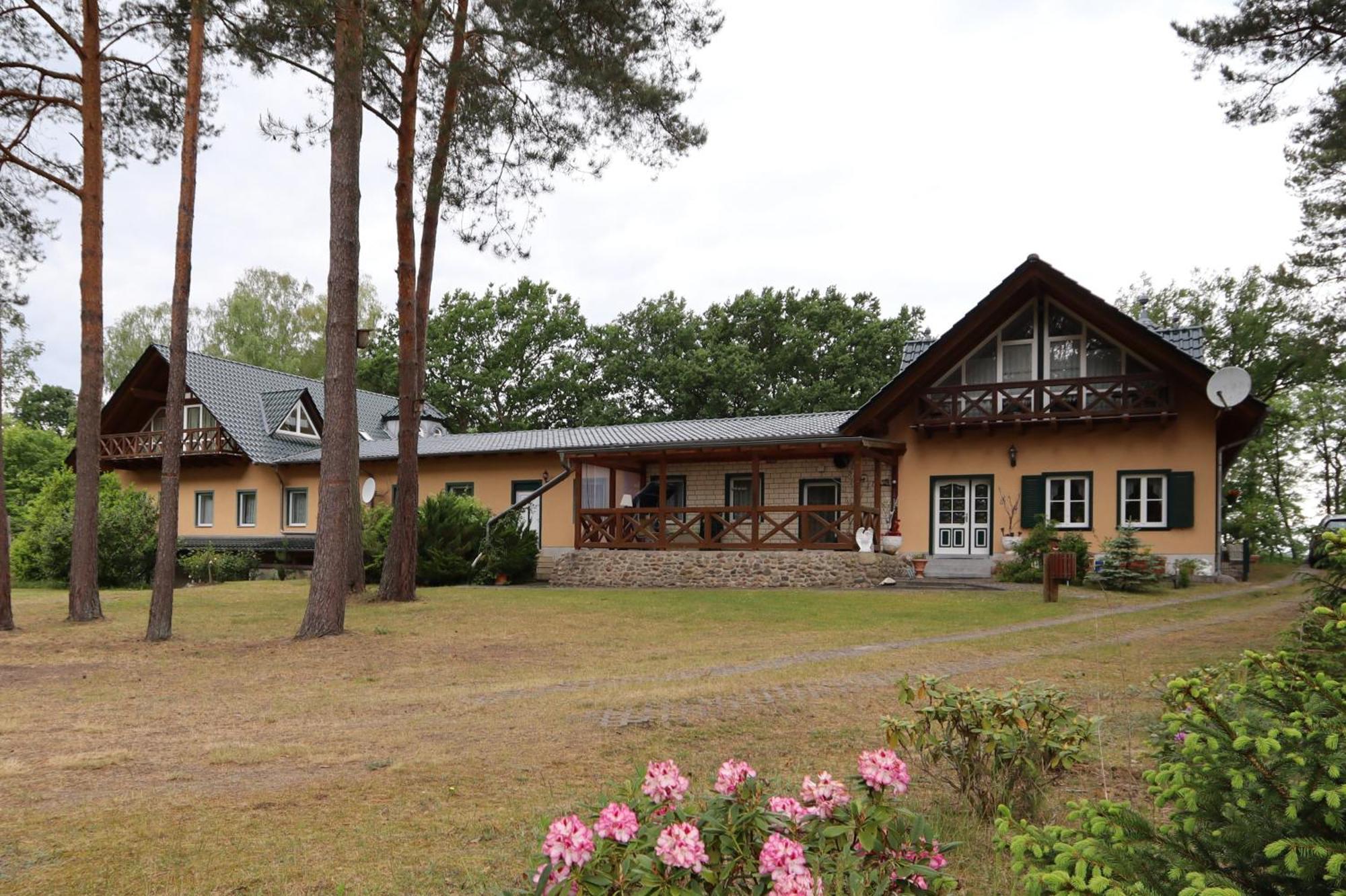 Ferienwohnung Habicht Villa-Paelitzsee Grosszerlang Esterno foto